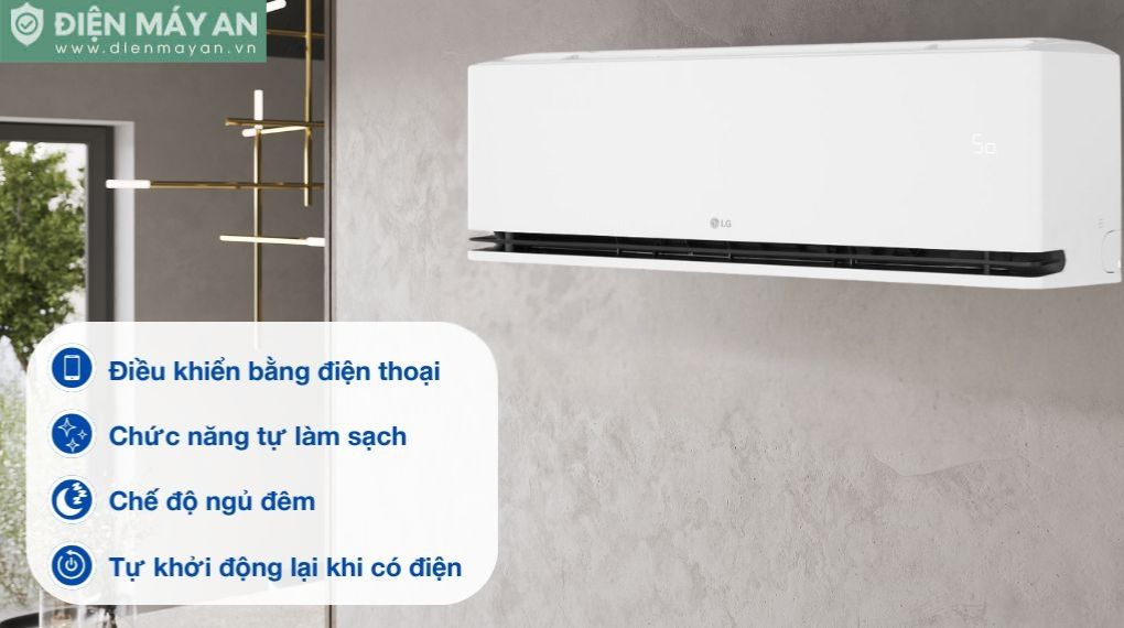 Điều hòa LG Inverter 24000 BTU 2 chiều IDH24M1